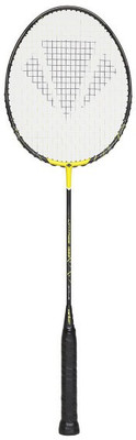 

Carlton Vintage 1982 Yellow Strung Badminton Racquet(G4 - 3.25 Inches, 84 g)