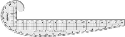 

LINOGRAPH CQV04 FORM STYLING Ruler(Set of 1, White)