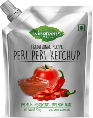 Wingreens Farms Peri Peri Ketchup (450g) Ketchup(450 g)