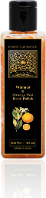

Inner Radiance Walnut & Orange peel body polish Scrub(100 ml)
