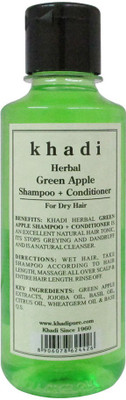 

Khadi Herbal Green Apple Shampoo + Conditioner(210 ml)