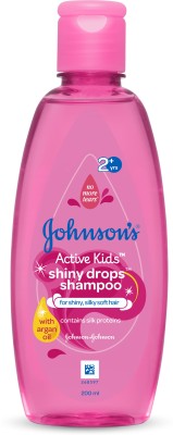 JOHNSON'S Active Kids Shiny Drops Shampoo with Argan Oil(200 ml)