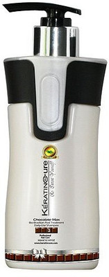 

Keratin Cure Chocolate Max Bio Daily Sulfate Free Shampoo With Aloe(300 ml)