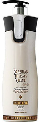 

Keratin Cure Btx Brazilian Therapy Xtreme Keratin Clarifying AntiResidue Purifying Shampoo(960 ml)