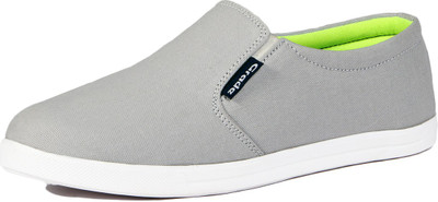 Grade Treasure Slip-On Slip On Sneakers For Men(Grey