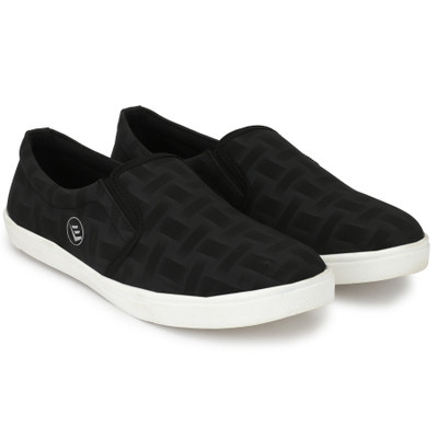 Evolite Slip On Sneakers For Men(Black