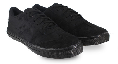 

LeatherKraft Men's Sneakers For Men(Black