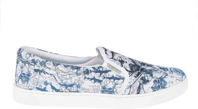 

Jack & Jones Slip On Sneakers For Men(Multicolor, White