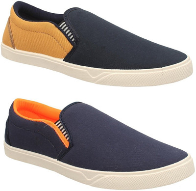 

Chevit Pack of 2 Casual Shoes (Moccasins Shoes ) Loafers For Men(Multicolor, Multicolor1