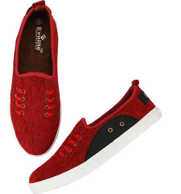 

Evolite Slip On Sneakers For Men(Red