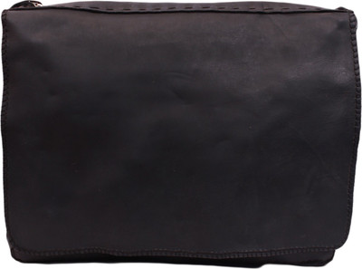 

SS Leathers Women Black Leatherette Sling Bag