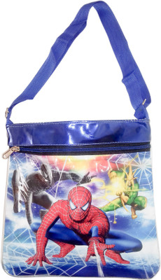 

KIDOZ KINGDOM Boys & Girls Blue Leatherette Sling Bag