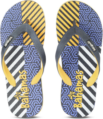 

Bahamas BH0070GBKYL7 Slippers, Black yellow