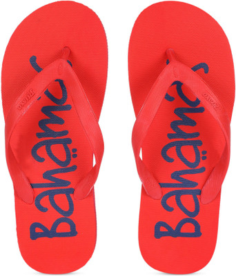 

Bahamas BH0040GRDRD7 Slippers, Red