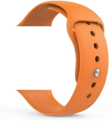 

SPARXON Soft Silicon Orange Replacement Band For Apple Watch Series 3 42mm Smart Watch Strap(Orange)