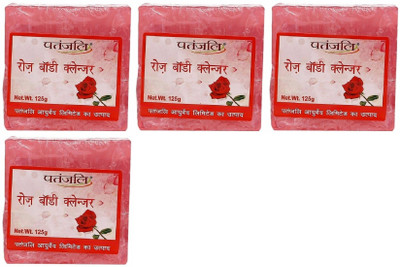 

Patanjali Rose Soap(500 g, Pack of 4)