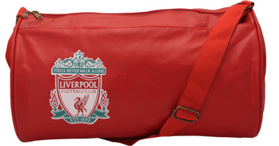 

Vellora Leather Rite Trendy Fitness Gym bag(Red, Kit Bag, Blood red