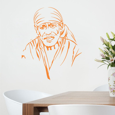 82% OFF on StickersYard Medium Sai Baba 