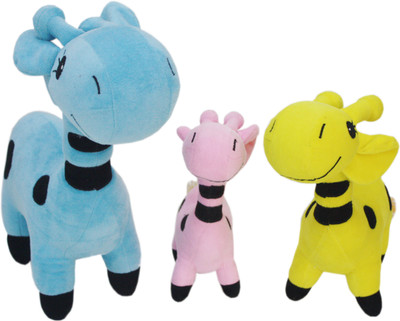 

Amardeep Giraffe Family (Set of 3 Toys) - 40 cm(Multicolor)