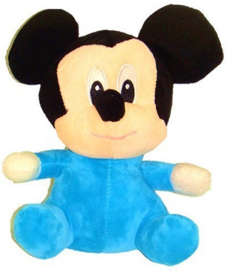 

skky bell premium Quality micky mouse plush soft toy - 15 cm(blue)
