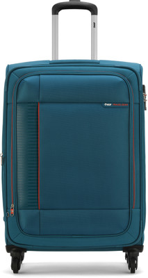 

VIP LATTICE 4W EXP STROLLY 59 TEAL BLUE Expandable Cabin Luggage -  inch(Blue