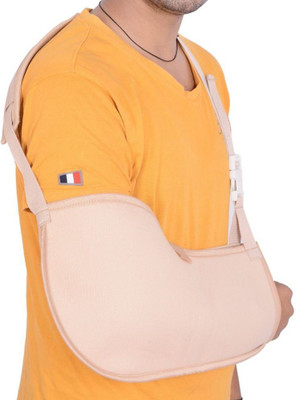 

Ns & Skyson Arm Sling L-Shape With thumb Cradle Hand Support(Beige, Skin