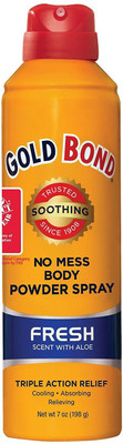 

Gold Bond No Mess Spray Powder Fresh 7 oz.(198 g)