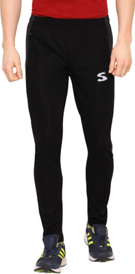 Surly Self Design Men Black Track Pants