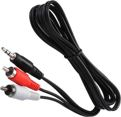 

Ayan TV-out Cable AYAN_Plug_Stereo_Splitter(Black)1.5(Black, For TV, 1.5 m)