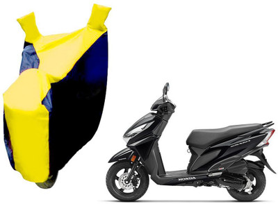 AUTO PEARL Two Wheeler Cover for Honda(GS, Yellow, Blue)