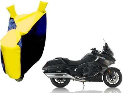 AUTO PEARL Two Wheeler Cover for BMW(K 1600, Yellow, Blue)