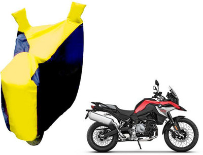 AUTO PEARL Two Wheeler Cover for BMW(GS, Yellow, Blue)