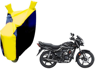 AUTO PEARL Two Wheeler Cover for Hero(Passion Xpro, Yellow, Blue)