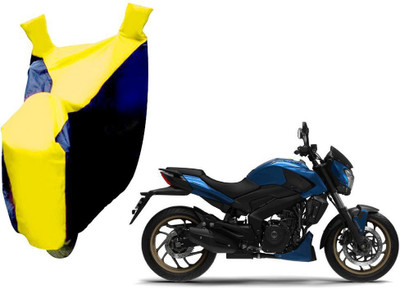 AUTO PEARL Two Wheeler Cover for Bajaj(GS, Yellow, Blue)