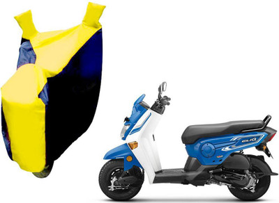 AUTO PEARL Two Wheeler Cover for Honda(CB, Yellow, Blue)