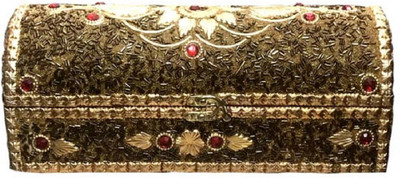 

fundatraders funda traders bangle box, jewellery box Vanity Box(golden)