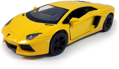 

Jack Royal Yellow lamborghini(Aventador)Pullback diecast car(Yellow)