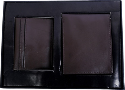 

ZACHARIAS Men Brown Genuine Leather Wallet(3 Card Slots)