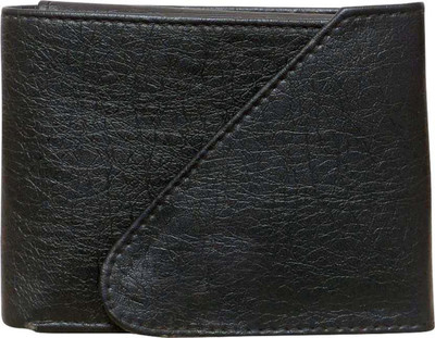 

Just Leather Men Black Artificial Leather Wallet(6 Card Slots)