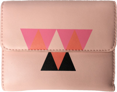 

Regiis Women Pink Artificial Leather Wallet(6 Card Slots)
