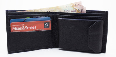 

Nietz Girls Black Genuine Leather Wallet(14 Card Slots)