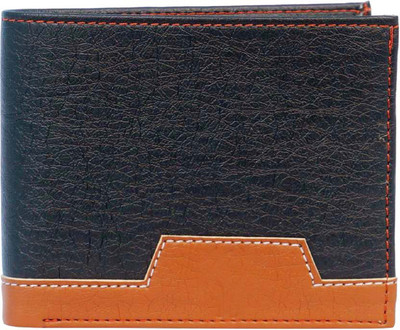 

Just Leather Men Black Artificial Leather Wallet(6 Card Slots), Multicolor