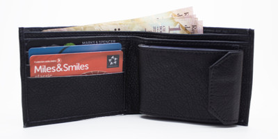 

Nietz Women Casual Black Genuine Leather Wallet(14 Card Slots)