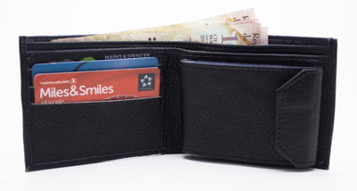 

Nietz Women Casual Black Genuine Leather Wallet(14 Card Slots)