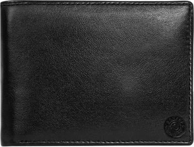 

SCHARF Men Black Genuine Leather Wallet(12 Card Slots)