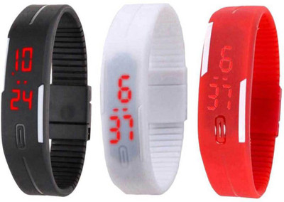 

PureDeals PD_131 LED Digital Band Watch (for all age group) Watch - For Boys & Girls