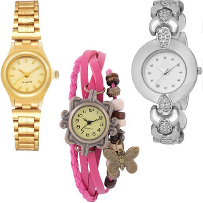 

SD SHOP Beautiful Combo SD,0-81 Women Watch - For Girls
