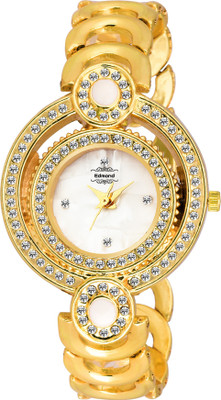 

EDMOND DESIGNER ANALOG WATCH FOR WOMEN & GIRLS IN GOLD ED -043 EDMOND -043 GOLD Watch - For Women