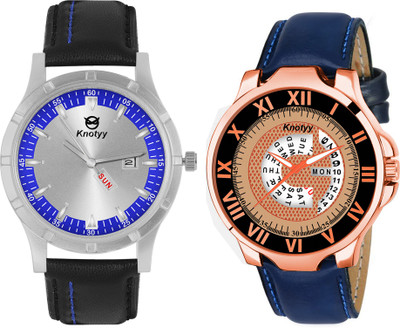 

Knotyy KNTYM27-M15 Day and Date Watch - For Men
