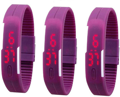 

PureDeals PD_145 LED Digital Band Watch (for all age group) Watch - For Boys & Girls